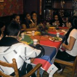 Meal time Breaking bread with this blessed crew