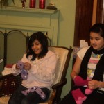 Teens with their stockings What's inside?