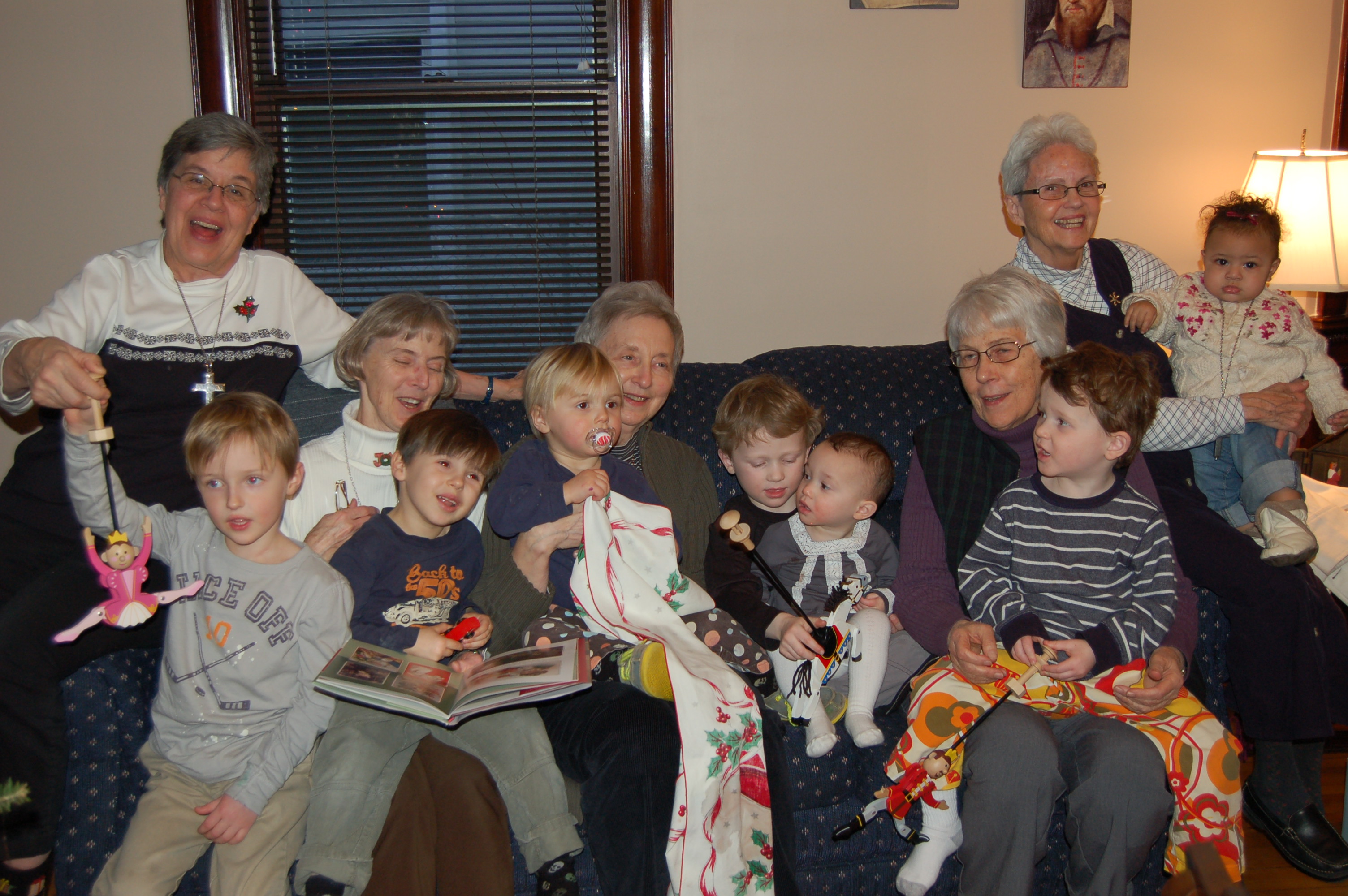Sisters & Kids Christmas Cocoa 2010