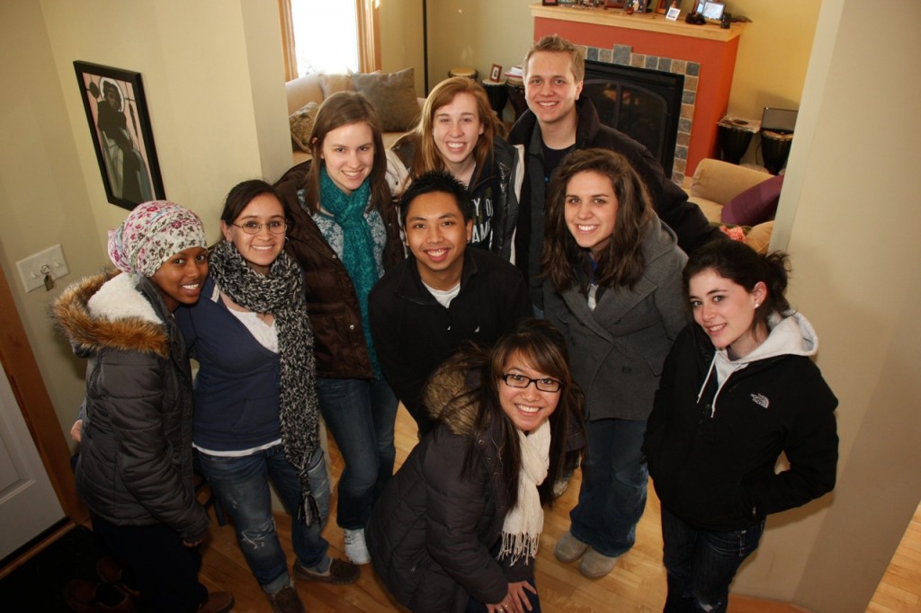 Creighton Coeds SBST 2011 Nine Creighton Coeds: Ryan, Katie, Amal, Emily, Hannah, Kelsea, Lauren, Majo, and Michael