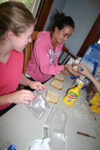 How to Help? Visitation Seniors prepare food for tornado relief workers at Church of the Ascension