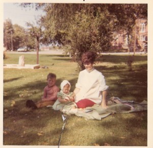 At the park with Mom