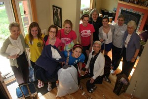 Visitation Seniors Service Learning 2012 Visitation Seniors and Sisters at St. Jane House for Service Learning 2012