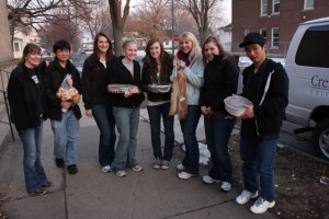 Students learn more about hunger and what it means to feed and be fed