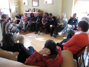 The Circle of Restorative Justice convening at St. Jane House