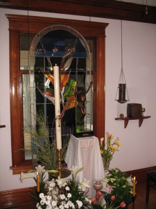 Our Easter Chapel, aka, "The Resurrection Garden." 