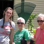 Class of 2010 work with the Sisters & Neighbors