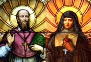 St Francis de Sales and St. Jane de Chantal