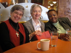 Srs. Mary Frances, Mary Margaret and Mary Johnson