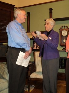 Sr. Mary Virginia welcomes Phil