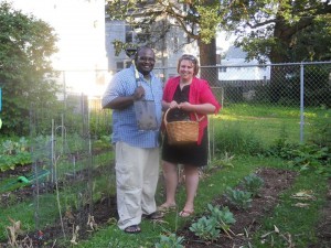 Gardening Vis Companions: Fabio and Sonja